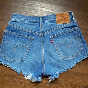 Levi 501 denim shorts